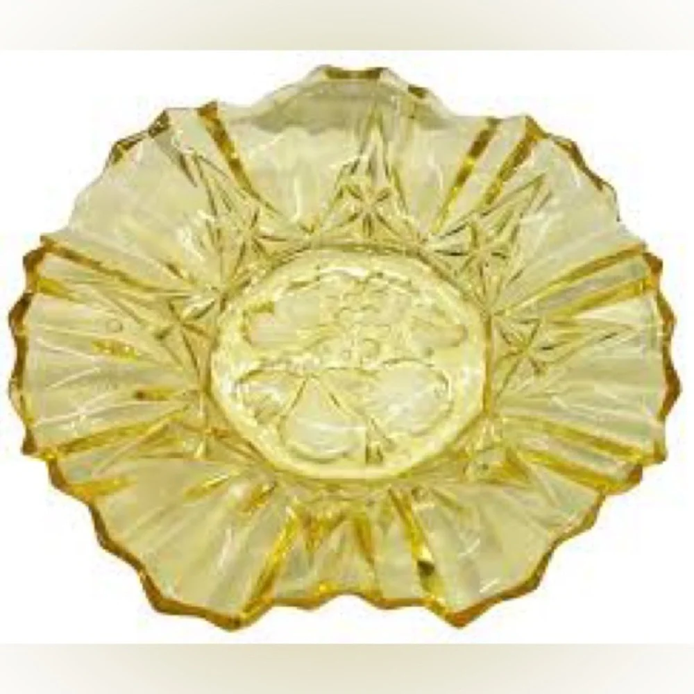 Vintage Federal Glass Pioneer Pattern Bowl